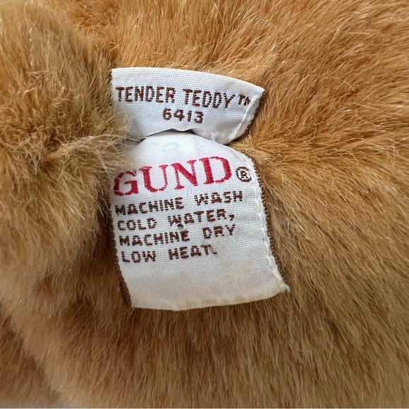 Gund Tender Teddy Bear (6413) Brown Plush - Picture 7 of 11